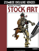 Zombie Deluxe Stock Art #3