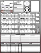SCP Anomaly Sheet