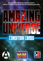 Amazing Universe Condition Cards (Super-Powered by M&M)