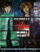 Official Handbook of the Amazing Universe: Hina Amano & Becca Quest (Super-Powered by M&M)