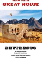 Great House 1/64th scale fortified house