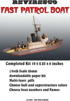 Fast Patrol Boat 1/64th Scale