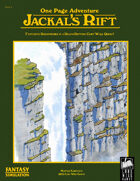 One Page Adventure - Jackal's Rift