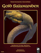 Fantasy Art - Gold Salamander