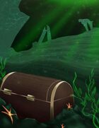THC Stock Art: BACKGROUND - Underwater Treasure