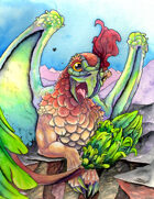 THC Stock Art: Cockatrice