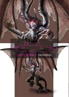 Angry Female Gargoyle - High Quality RPG Stock Art