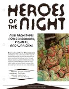 EN5ider #42 - Heroes of the Night: New Archetypes for Barbarians, Fighters, and Warlocks