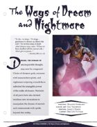 EN5ider #131 - The Ways of Dream and Nightmare