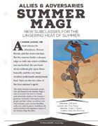 EN5ider #168 - Allies & Adversaries: Summer Magi
