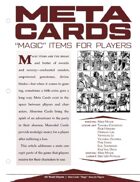 EN5ider #224 - Meta Cards: 'Magic' Items For Players