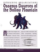 EN5ider #275 - Intriguing Organizations: Osseous Dwarves of the Hollow Mountain