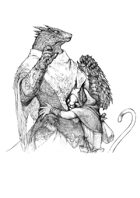 Character stock sketch series: Cat therapy