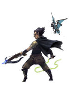 Stock character digital sketch: Gnome artificer