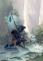 Vagelio Kaliva - Stock Watercolour Illustration: Spirit guide