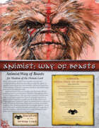Animist: Way of Beasts