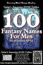 100 Fantasy Names for Men for all fantasy RPGs
