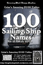 100 Sailing Ship Names for all fantasy RPGs