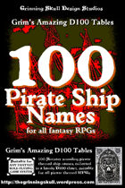 100 Pirate Ship Names for all fantasy RPGs