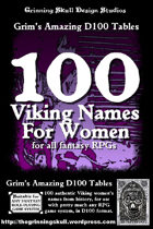 100 Viking Women's Names for all fantasy RPGs