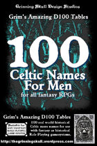100 Celtic Names for Men for all fantasy RPGs