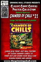 Classic Comic Covers Posters: Skeletal Spectres 5x5: Chamber of Chills #21