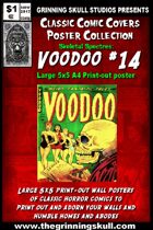 Classic Comic Covers Posters: Skeletal Spectres 5x5: Voodoo #14
