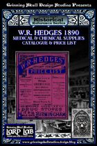 LARP LAB Historical Reference: 1890 Medical & Chemical Catalogue & Price list