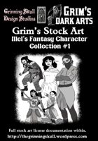 Grim's Stock Art with Mels Fantasy Character Collection #1