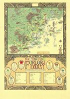 Fantasy Map of the Forlorn Coast
