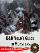 Fantasy Grounds: D&D Volo's Guide to Monsters