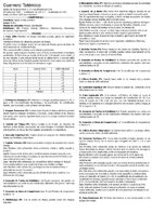 Hojas Recordatorio: Guerrero Totémico