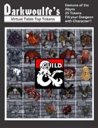 Darkwoulfe's Token Packs: Demons of the Abyss DMSGuild Version