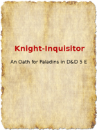 Knight-Inquisitor