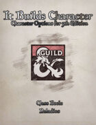 It Builds Character - Class Book: Paladins