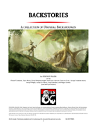 Backstories - New and Improved Backgrounds