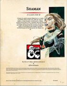 5th Edition Homebrew Shaman V1.1
