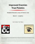 Improved Enemies - Week 3 - Urophion