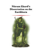 Nitram Ekard's Dissertation of the Earthborn