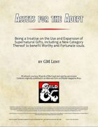 Assets for the Adept