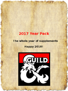 2017 Year Pack