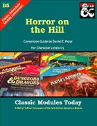 Horror on the Hill 5e Conversion Guide