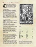 School of Spellcraft - Arcane Tradition for the Wizard Class
