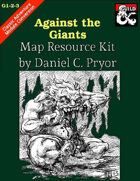 DM Notes & Maps for Against the Giants: Steading of the Hill Giant Map (G1)