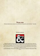 Base Class: Warlord