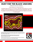 The Hunt For the Black Unicorn