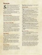 Selkie - A Player Character Race