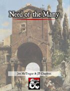 Need of the Many