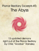 Planar Bestiary Excerpts #3: The Abyss