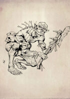 Stock art - Cave Orc cutthroat